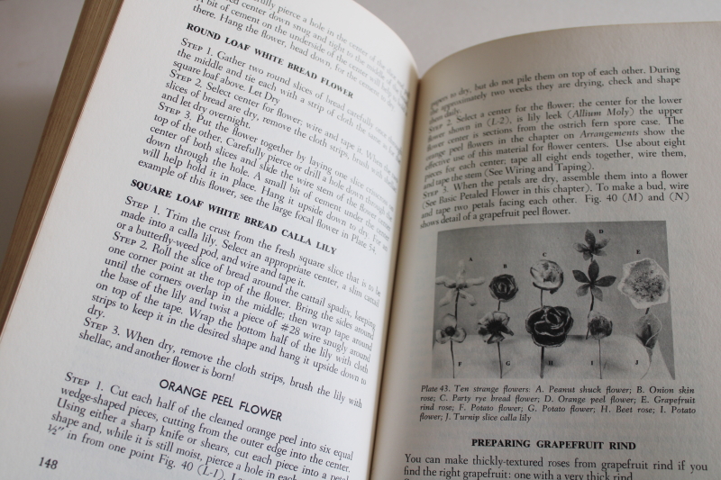 70s book nature crafting, crafts with found materials, hippie boho projects, ornaments  