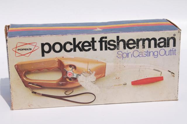 1970's K-tel Fishin' Magician & 1963 Ronco Pocket Fisherman