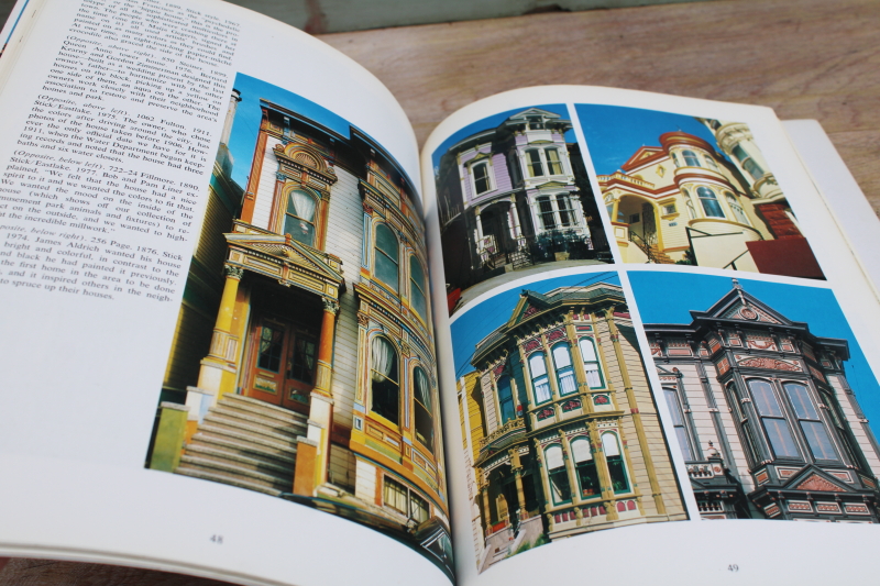 70s vintage photos history San Francisco Painted Ladies Victorian homes