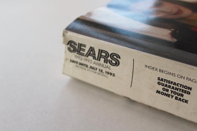 90s Sears catalog big book Fall Winter 1992 1993 vintage electronics, fashion, home goods