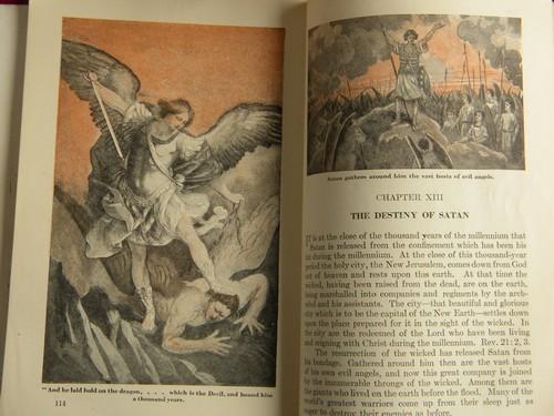 Antique vintage book Satan, his Origin, Work & Destiny w/illustrations