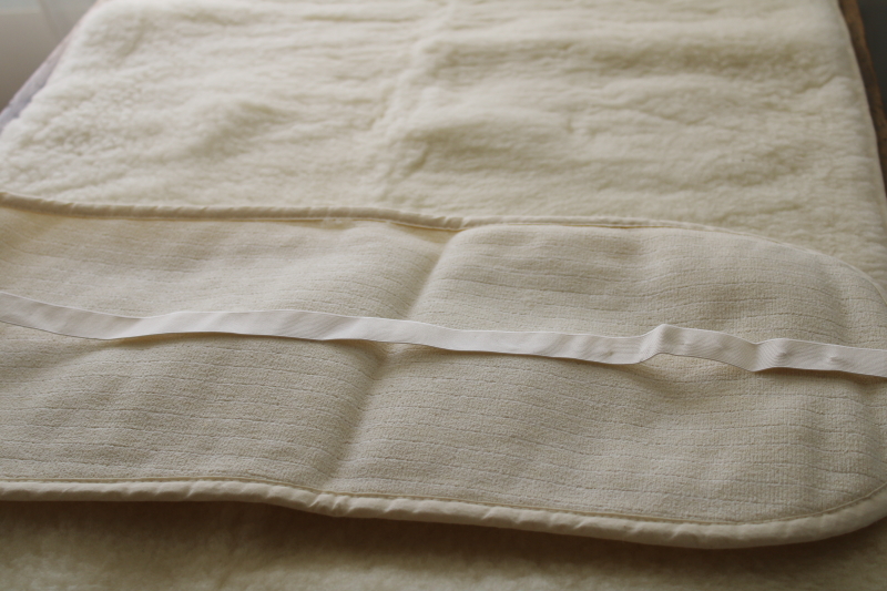 Australian wool sherpa fleece recliner cover, natural shearling color chair slipcover topper