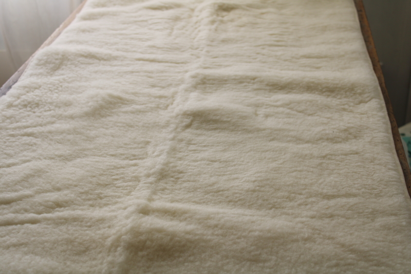 Australian wool sherpa fleece recliner cover, natural shearling color chair slipcover topper