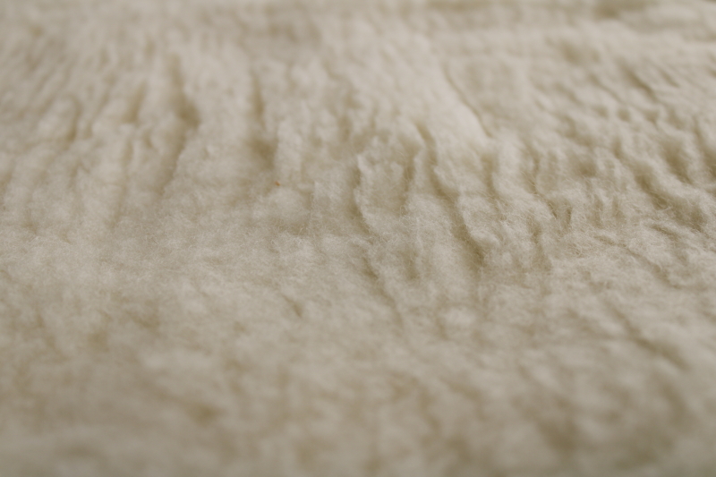 Australian wool sherpa fleece recliner cover, natural shearling color chair slipcover topper