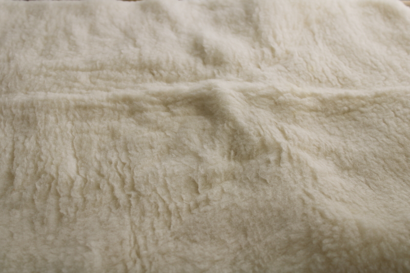 Australian wool sherpa fleece recliner cover, natural shearling color chair slipcover topper