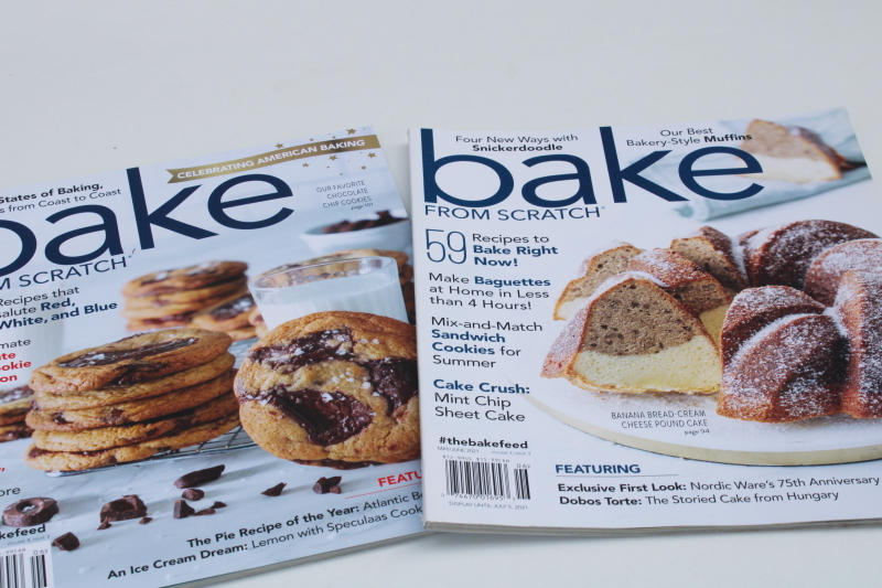 Bake From Scratch magazines home baker baking recipes  technique, lot of back issues 2021 2022