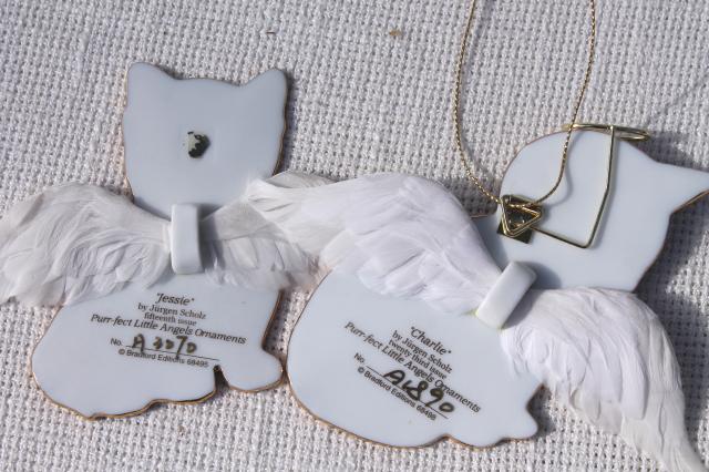 bradford exchange cat ornaments