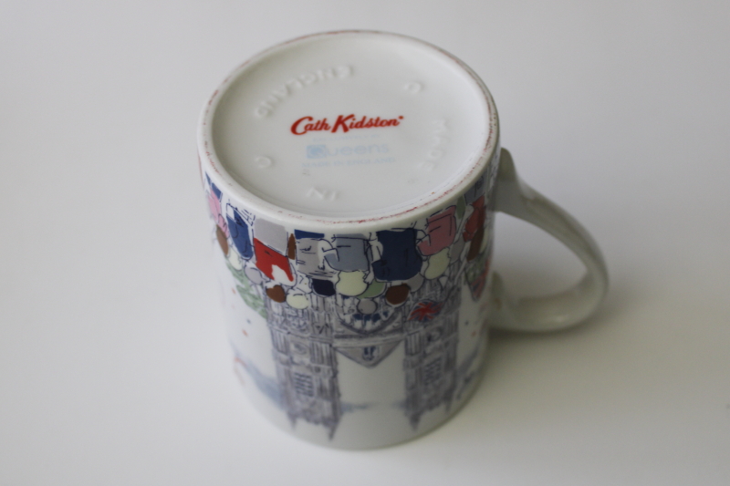 Cath Kidston Royal Wedding William  Kate coffee cup tea mug souvenir