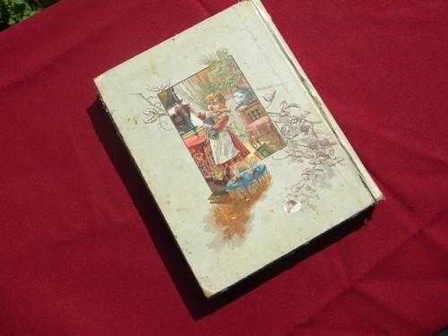 Children's Life of Jesus antique vintage religious book w/litho cover