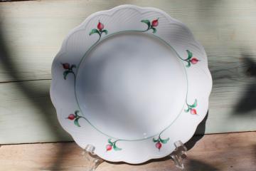 Dansk Rosebud pattern vintage china dinner plate made Japan vintage replacement