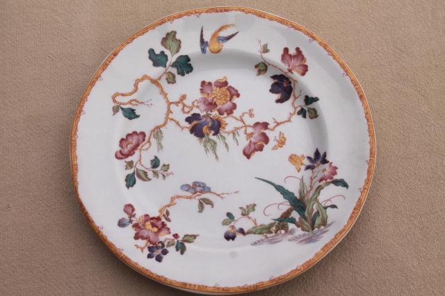 Devon Rose Wedgwood vintage china tea set, cups & saucers, bread & butter plates