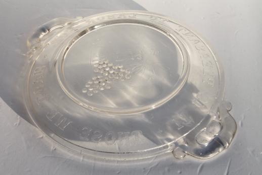 EAPG motto pattern Pleasant to Labor for Those we Love vintage pressed glass plate