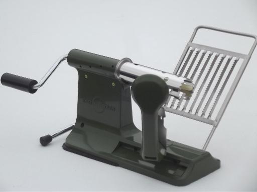 hand crank apple peeler corer