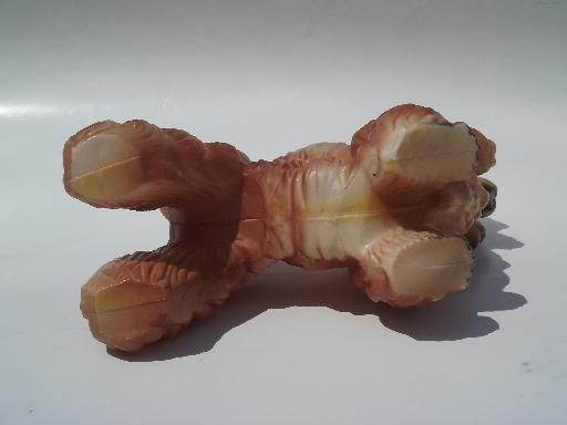 English Spaniel large hard plastic show dog breed model toy