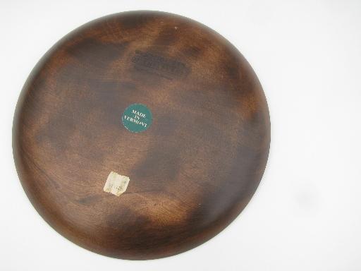 Holstein Friesian cattle Centennial plate in walnut frame, 1885-1985