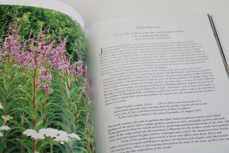 In The Garden With Jane Austen, Regency period gardens, Janes letters, quotes on gardening