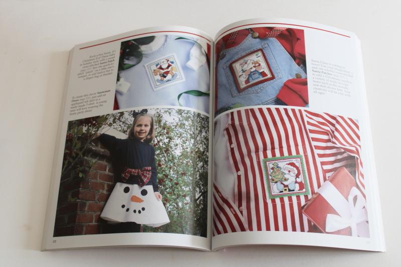 Leisure Arts big book Merry & Bright Christmas crafts, sewing projects, holiday recipes
