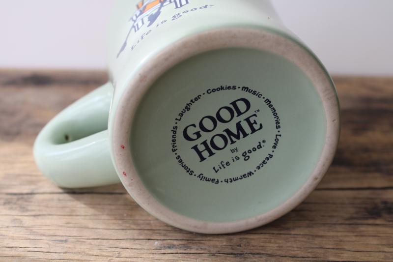 Life Is Good home mug diner style coffee cup Do What You Like, Like What You Do