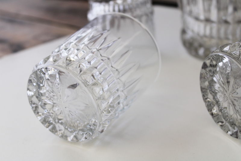 Luminarc Imperator French crystal on the rocks glasses ice bucket