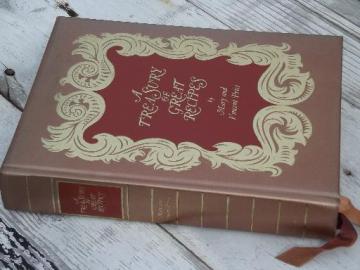 Mary and Vincent Price cookbook, vintage 1965 Treasury of Great Recipes