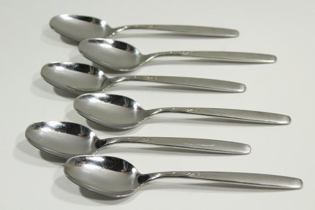 Superior stainless silverware, vintage International Silver flatware pattern INS138