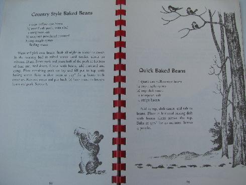 Vermont maple syrup recipes, 1950s vintage cookbook
