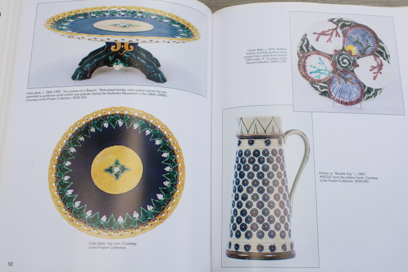 Wedgwood ceramics, color photos china patterns identification English pottery history