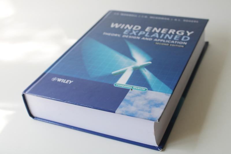Wind Energy Explained 2nd edition textbook 2010 Wiley technical engineering reference