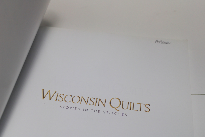 Wisconsin Quilts, antique textiles WI local history  vintage photos
