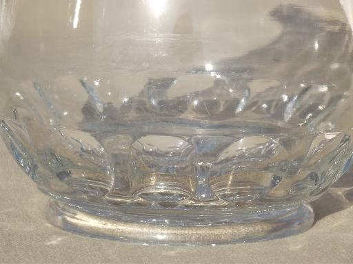 eapg spatter glass water pitcher in lattice pattern