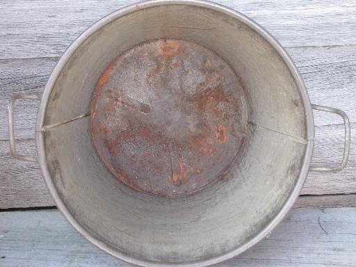 antique bread maker, hand crank dough rising bucket, 1905 Universal #4