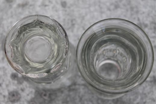 antique soda fountain glasses, tiny old coca-cola glasses early 1900s ...