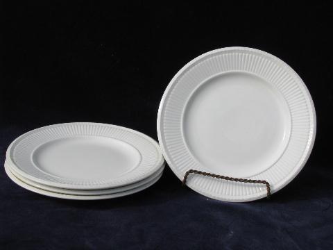 antique vintage Wedgwood Edme creamware china dessert plates