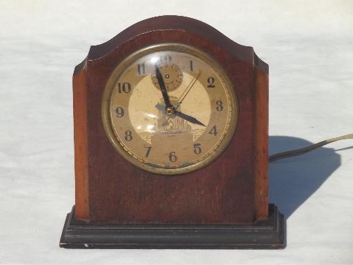 antique vintage camelback mantel clock lot for restoration, repair parts