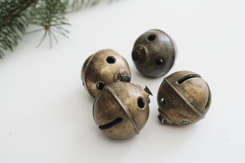 Large Jingle Bells Stock Photo - Download Image Now - Antique, Bell, Bronze  - Alloy - iStock