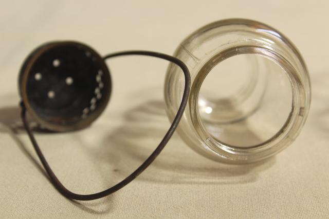 authentic vintage lantern glass replacements Dietz Sport & Jewel skaters lamp
