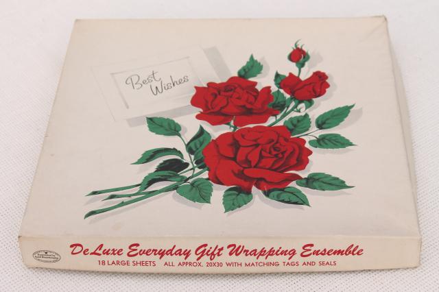 Vintage Rose Wrapping Paper - Vintage Wrapping Paper sold by Printerval |  SKU {product_id} | Printerval