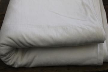 classic white vintage all cotton denim fabric 5 plus yards jeans fabric