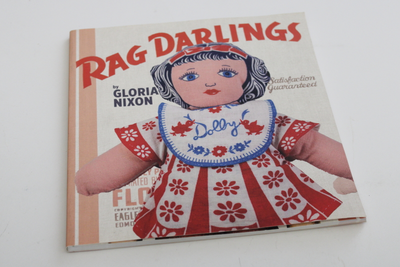 collectors guide illustrated history antique  vintage printed flour sacks toys  rag dolls