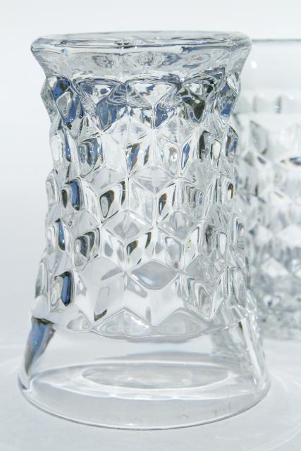 https://laurelleaffarm.com/item-photos/crystal-clear-vintage-Fostoria-American-pattern-pressed-glass-tumblers-iced-tea-drinking-glasses-Laurel-Leaf-Farm-item-no-m6639-4.jpg