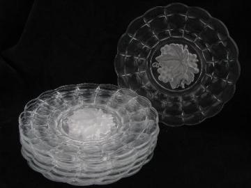 vintage glassware, pressed pattern glass & crystal