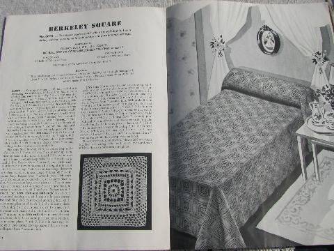 huge lot vintage crochet lace booklets, bedspread and tablecloth patterns