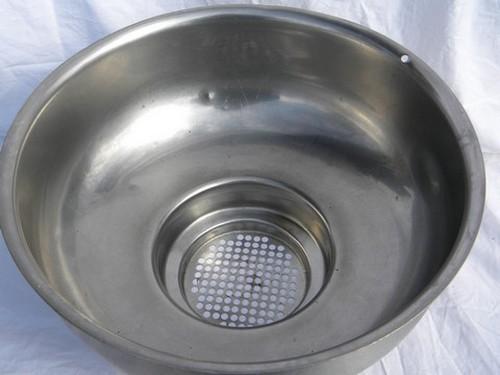 New Large Stainless Steel Milk Strainer With Filters Combo Seamless 13 Inch 