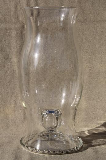 Large Clear Glass Hurricane Lamp For, Hurricane Lamp Candle Holder