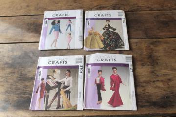 lot McCalls Craft sewing patterns, doll clothes for Tyler Wentworth 16 inch fashion doll