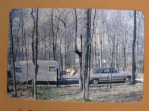 lot of 18 Airstream vintage, 35mm photo slides of retro campers, camper trailers etc.
