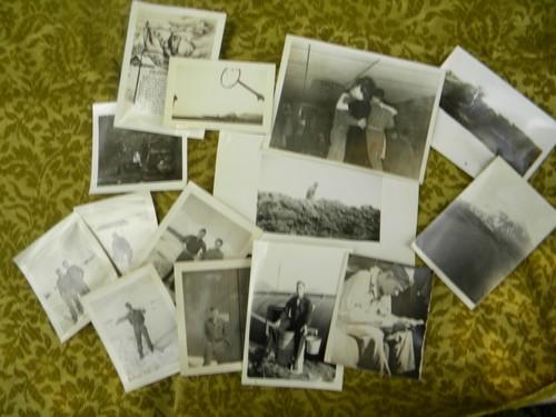 lot of 21 WWII soldier's photos from Alaska w/ Army censor stamps