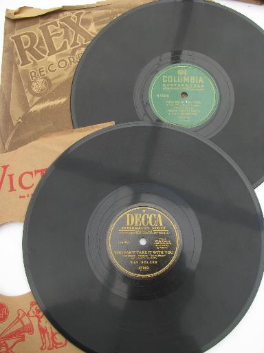 lot of 30 swing vintage 78s 78 rpm records foxtrot/big band music