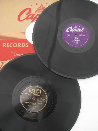 lot of 30 swing vintage 78s 78 rpm records foxtrot/big band music
