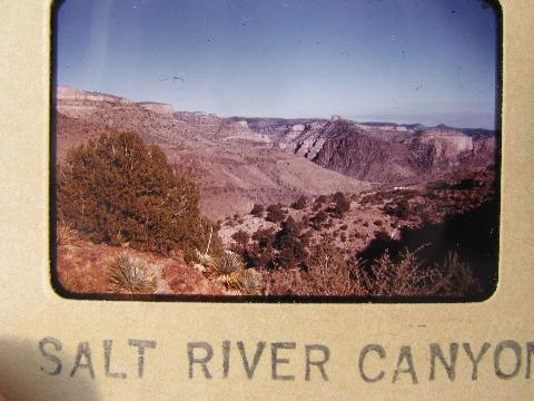 lot of 33 vintage commercial slides, photos of National Parks